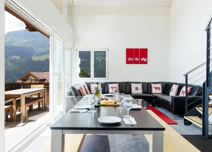 Апартаменты Hannegg Penthouse Венген